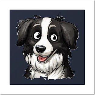 Hello Border Collie Posters and Art